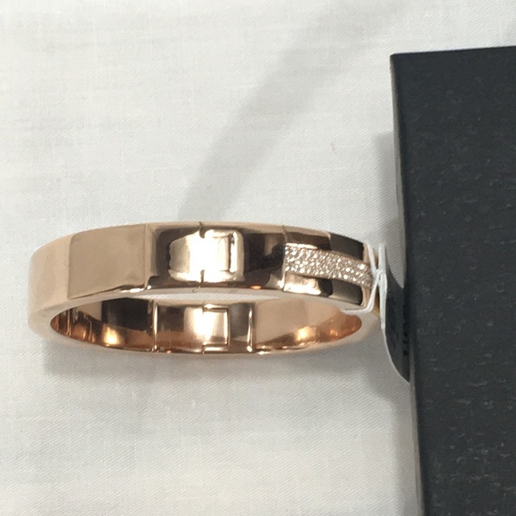 NWT Micheal Kors Rose Gold & Rhinestones Bracelet - Picture 6 of 6